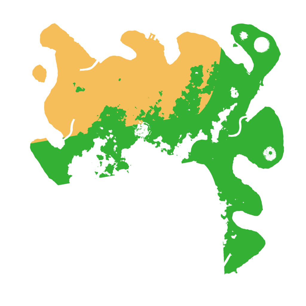 Biome Rust Map: Procedural Map, Size: 3500, Seed: 47981765