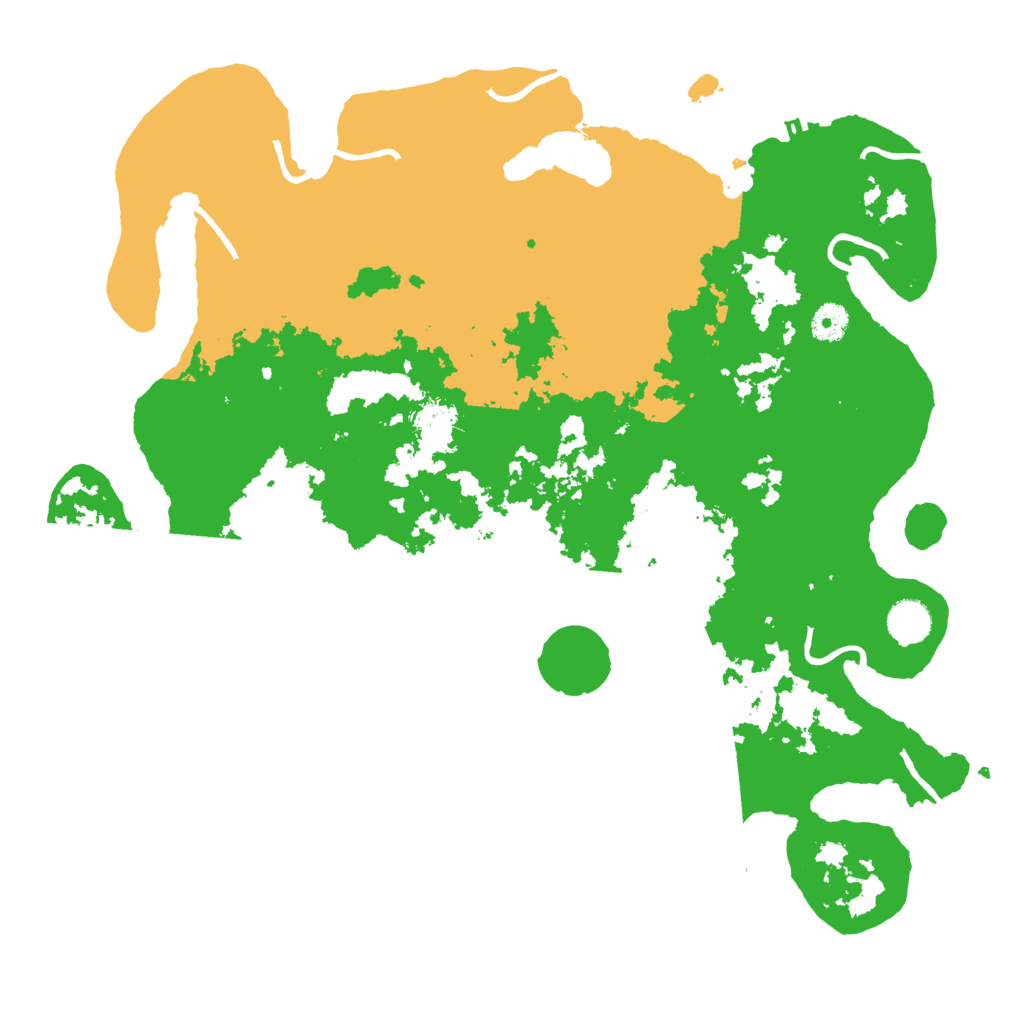 Biome Rust Map: Procedural Map, Size: 4100, Seed: 94396717