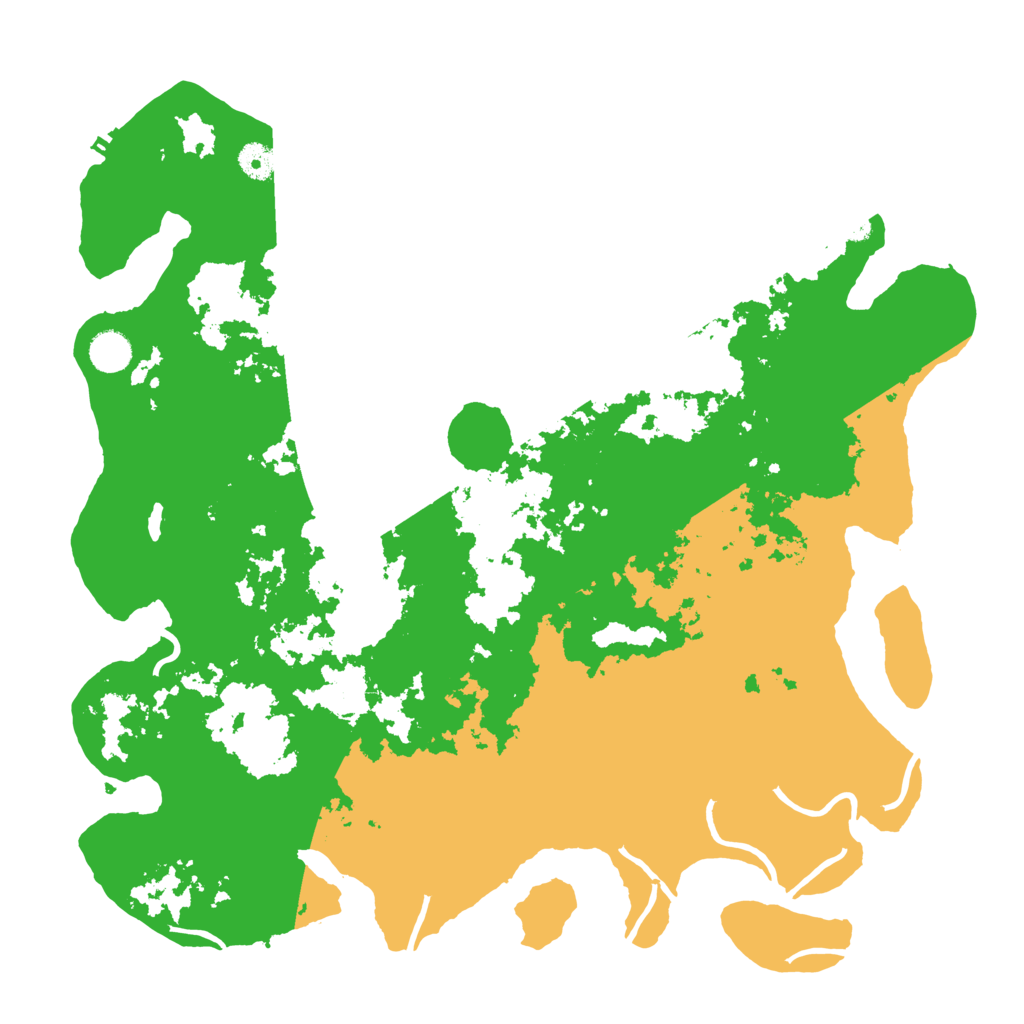 Biome Rust Map: Procedural Map, Size: 4300, Seed: 36038332