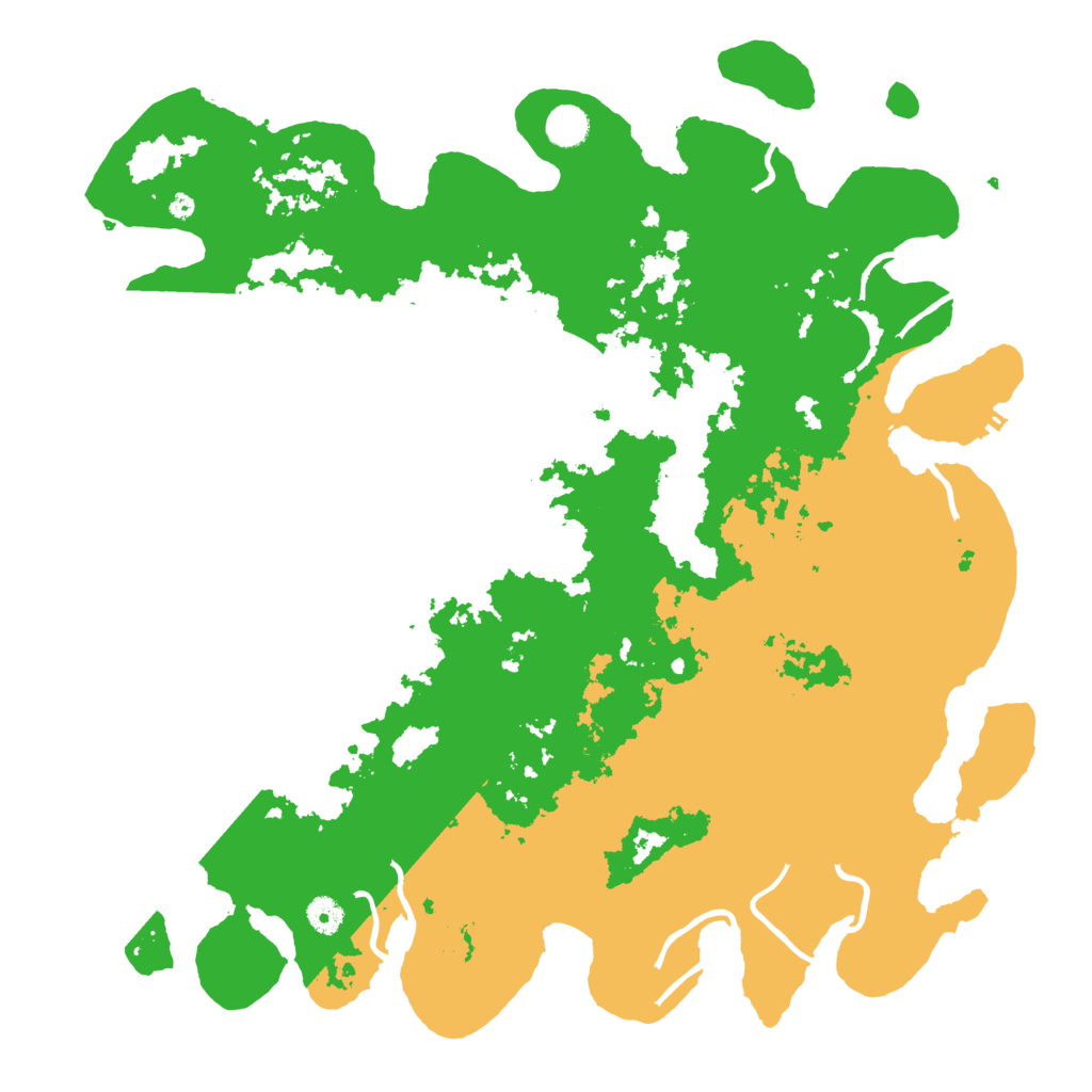 Biome Rust Map: Procedural Map, Size: 4500, Seed: 1954925192