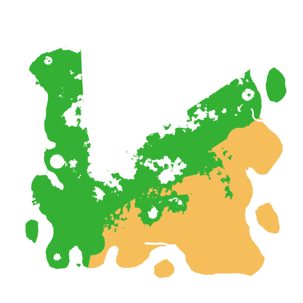 Biome Rust Map: Procedural Map, Size: 3800, Seed: 69711413