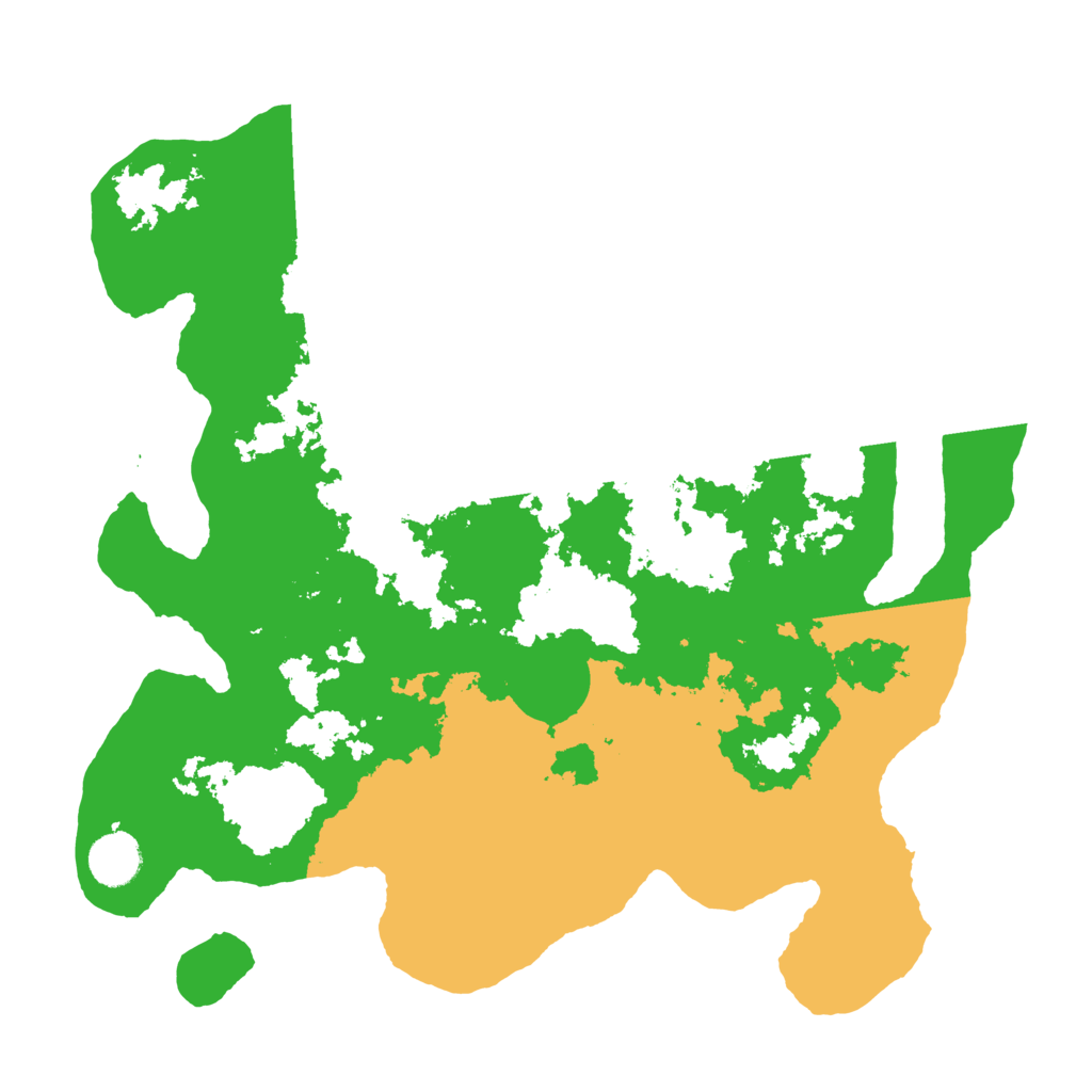 Biome Rust Map: Barren, Size: 3700, Seed: 98757759