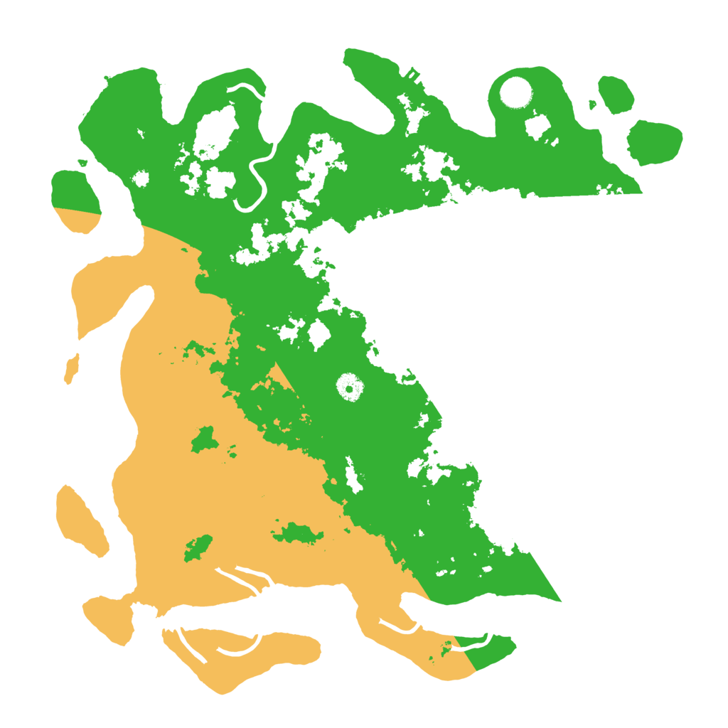 Biome Rust Map: Procedural Map, Size: 4050, Seed: 2050764774