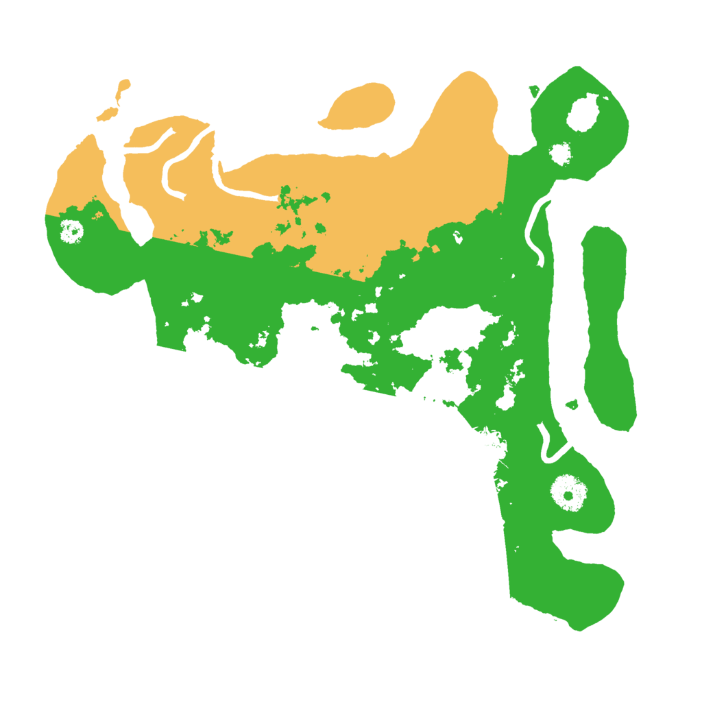 Biome Rust Map: Procedural Map, Size: 3000, Seed: 7265194