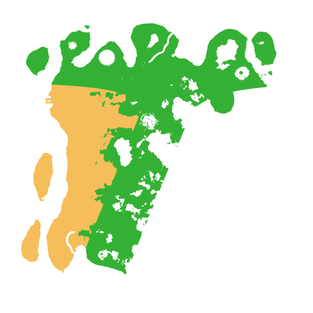 Biome Rust Map: Procedural Map, Size: 3500, Seed: 352