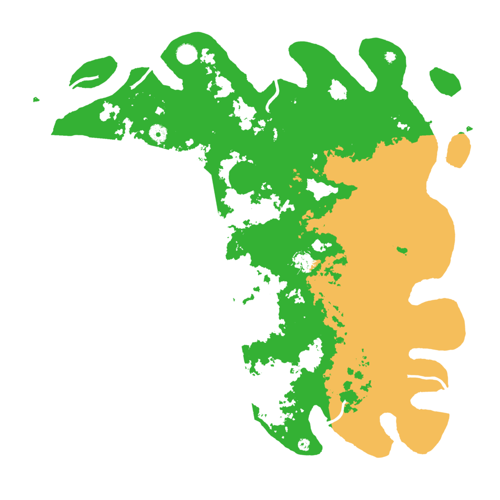 Biome Rust Map: Procedural Map, Size: 4250, Seed: 88472260