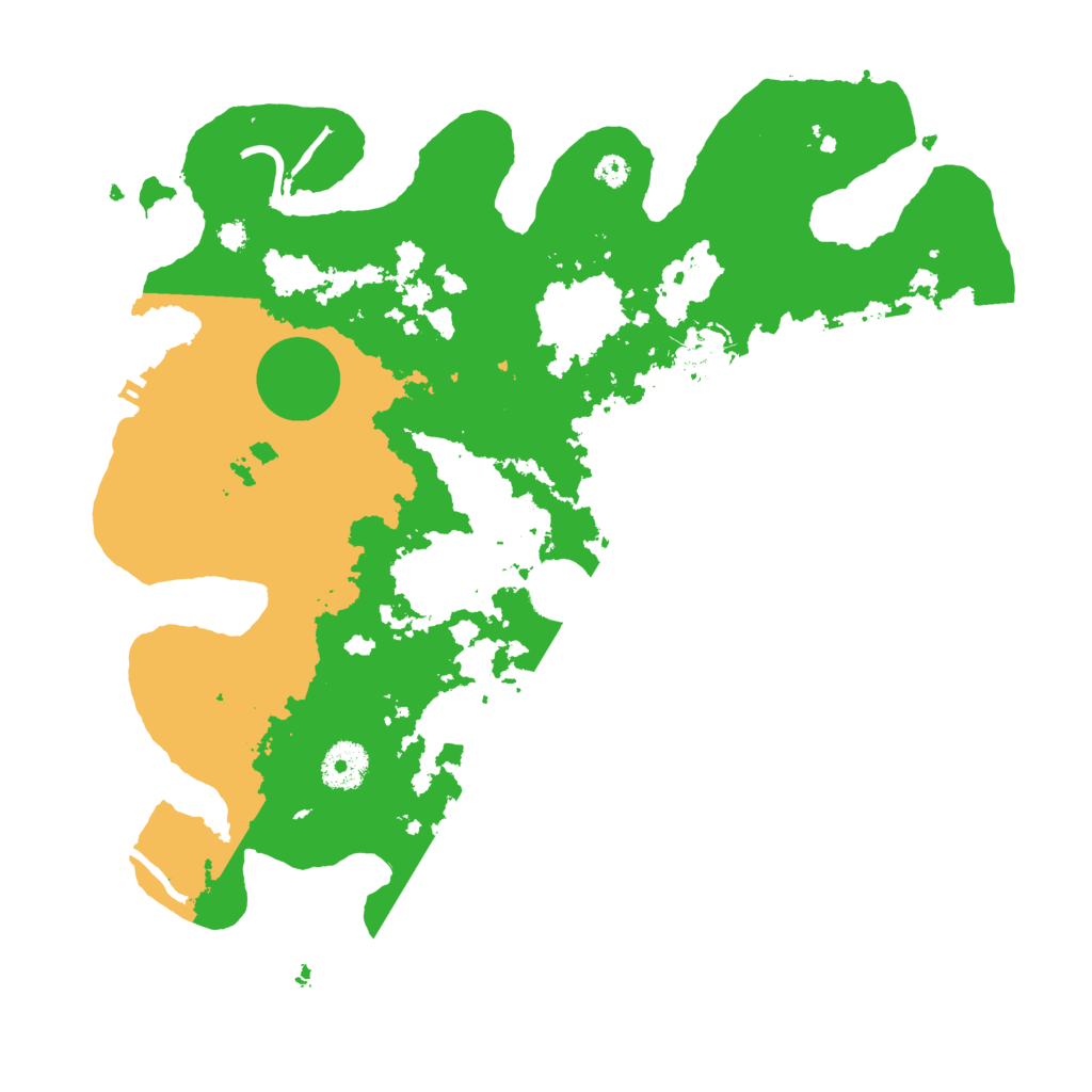 Biome Rust Map: Procedural Map, Size: 3450, Seed: 93310243