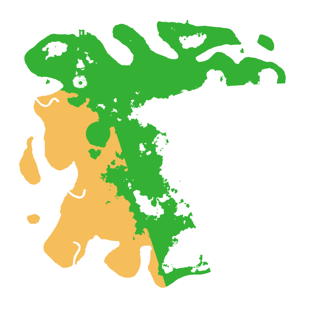 Biome Rust Map: Procedural Map, Size: 3500, Seed: 1739800527