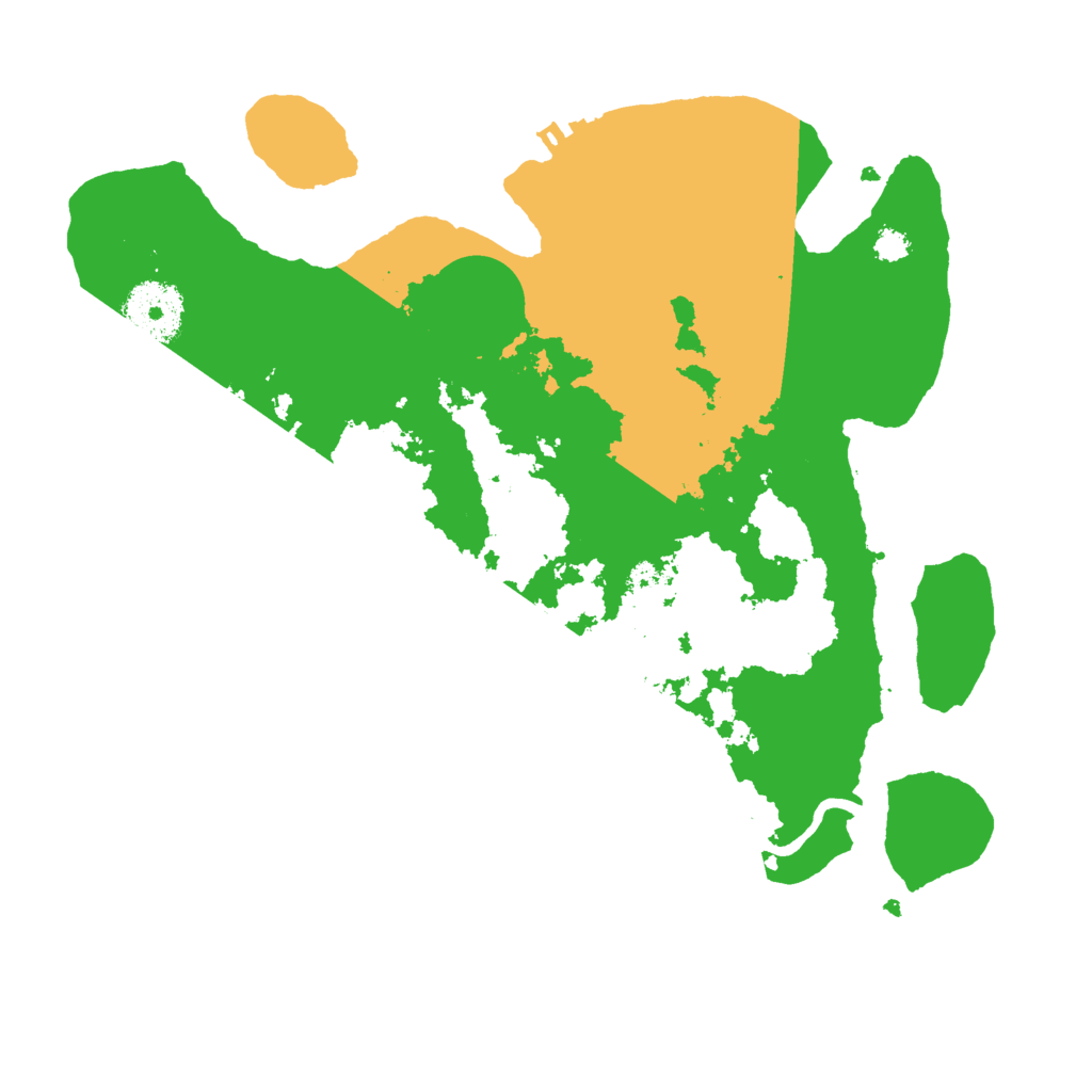 Biome Rust Map: Procedural Map, Size: 3000, Seed: 5068327