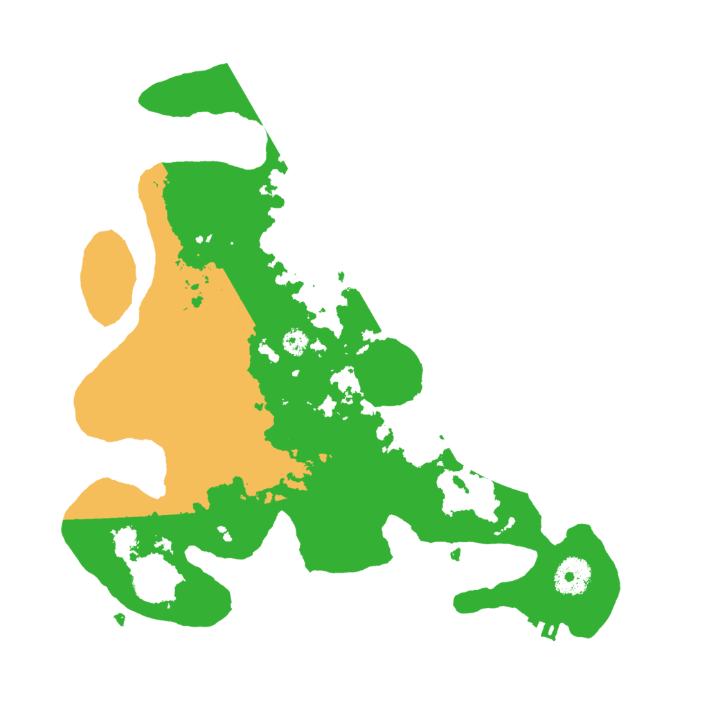 Biome Rust Map: Procedural Map, Size: 2900, Seed: 43959856
