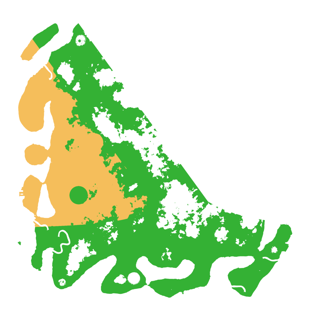 Biome Rust Map: Procedural Map, Size: 4500, Seed: 94843075