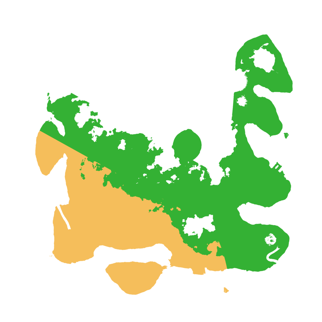 Biome Rust Map: Procedural Map, Size: 3000, Seed: 1623632345