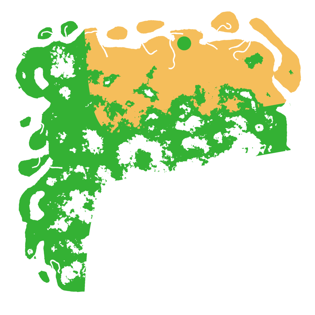 Biome Rust Map: Procedural Map, Size: 6000, Seed: 911637309