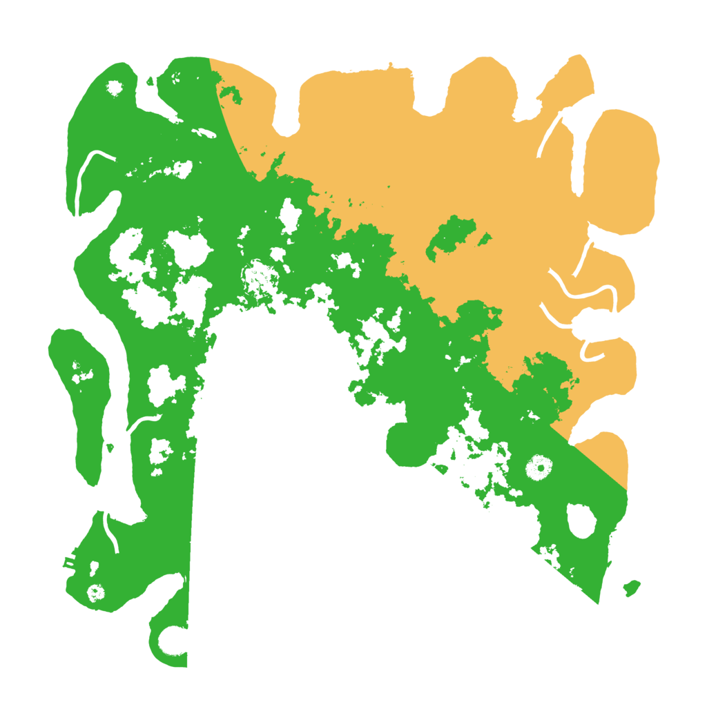 Biome Rust Map: Procedural Map, Size: 4200, Seed: 69420420