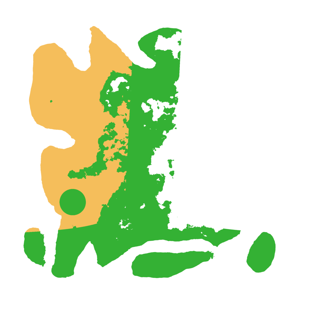 Biome Rust Map: Barren, Size: 3200, Seed: 997946844