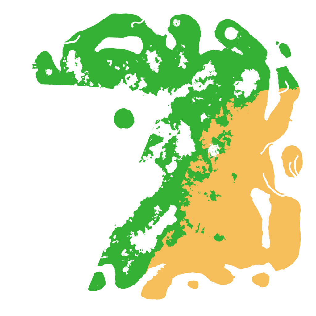 Biome Rust Map: Procedural Map, Size: 4500, Seed: 18293