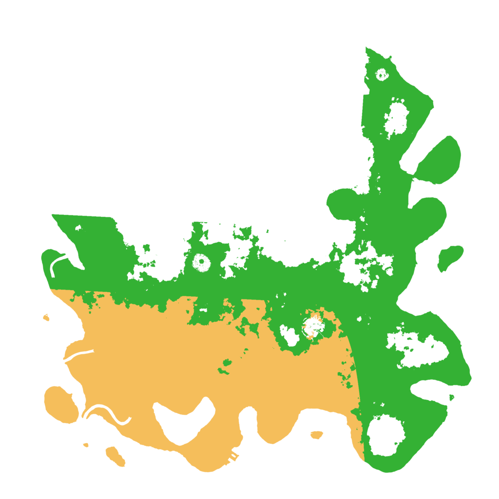 Biome Rust Map: Procedural Map, Size: 4200, Seed: 41968
