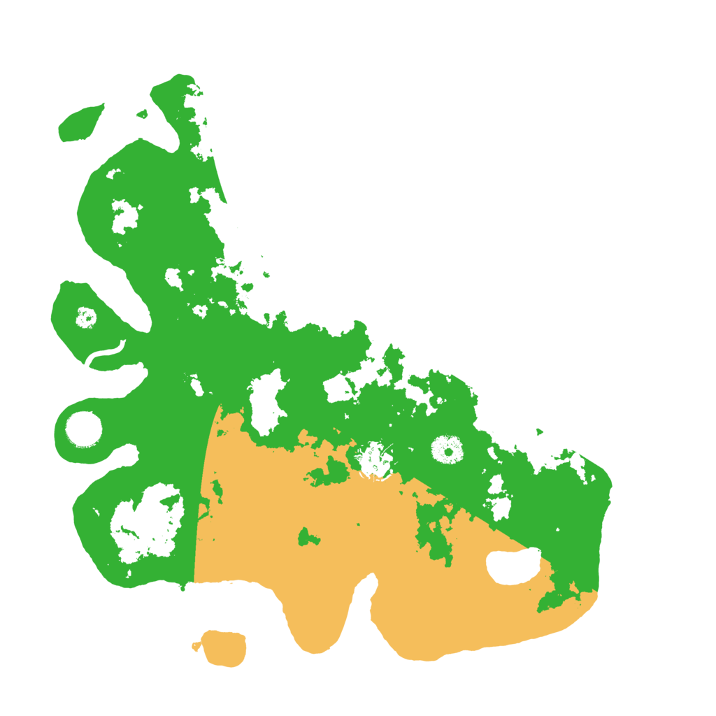 Biome Rust Map: Procedural Map, Size: 3500, Seed: 1457176383