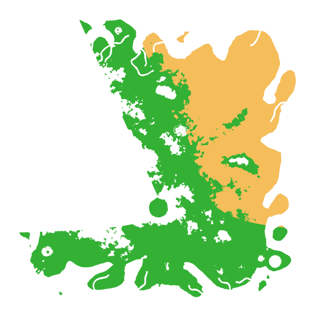 Biome Rust Map: Procedural Map, Size: 4500, Seed: 323719870