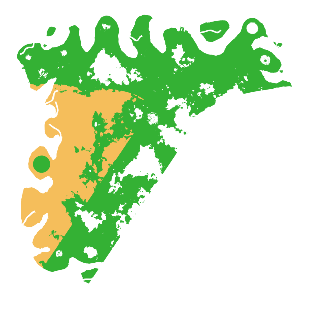 Biome Rust Map: Procedural Map, Size: 4800, Seed: 152726