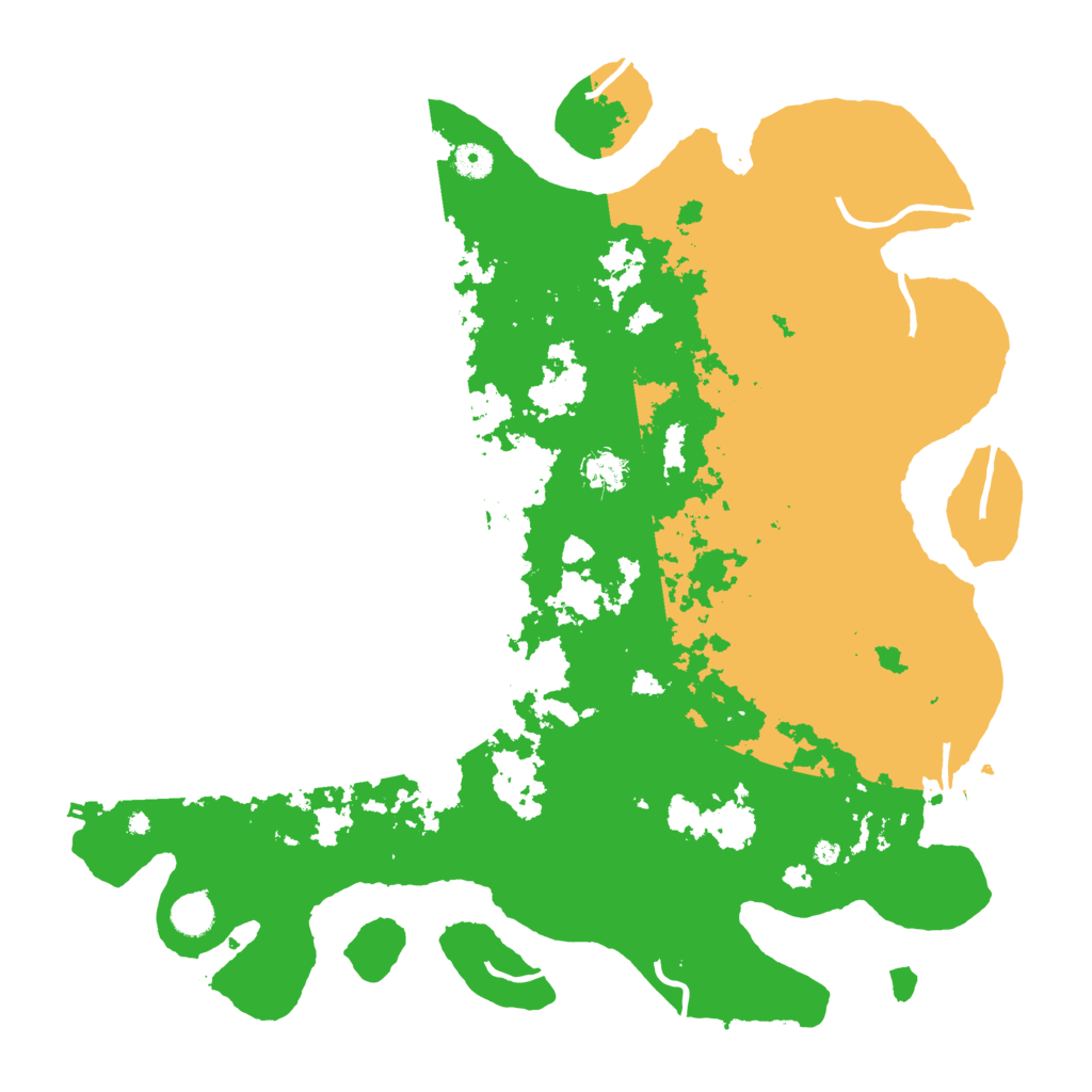 Biome Rust Map: Procedural Map, Size: 4500, Seed: 984220542