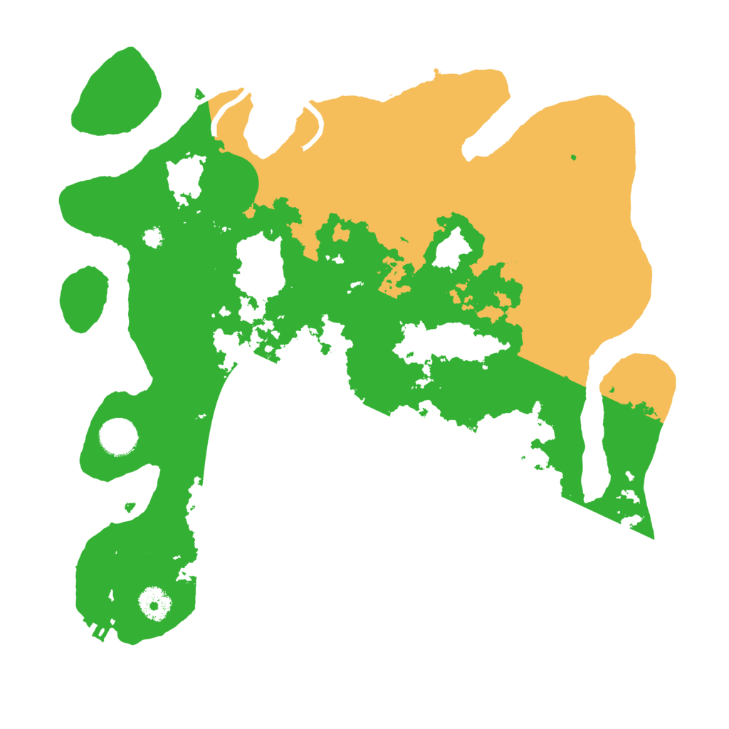 Biome Rust Map: Procedural Map, Size: 3400, Seed: 2067339740