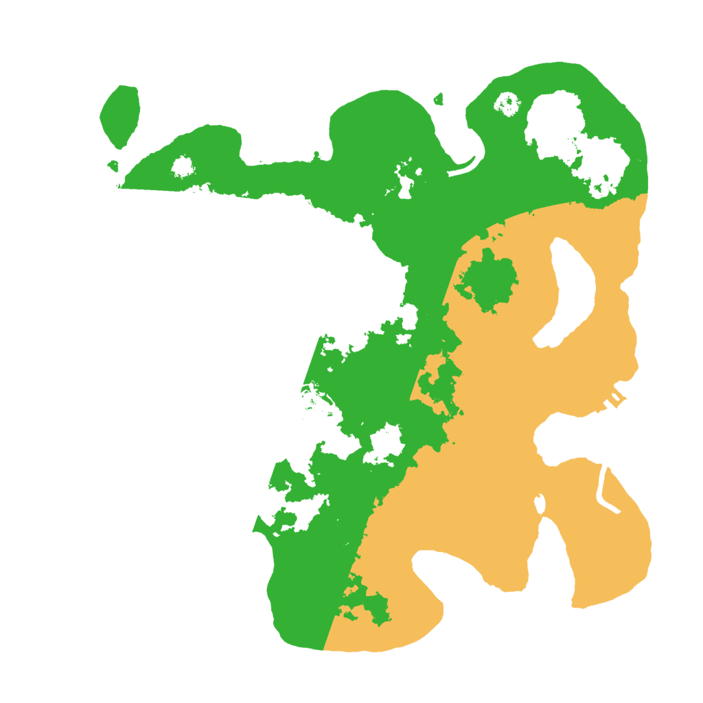 Biome Rust Map: Procedural Map, Size: 3000, Seed: 489183071