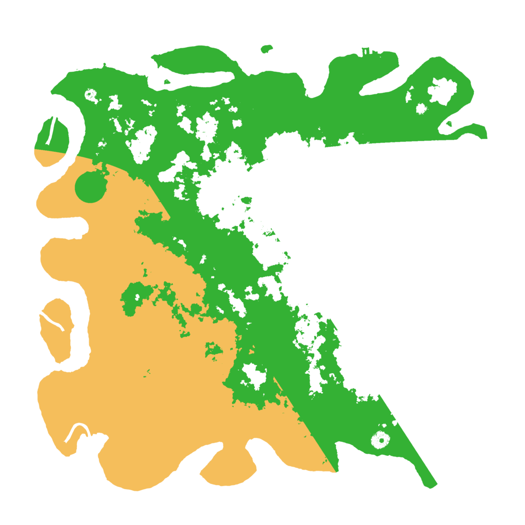 Biome Rust Map: Procedural Map, Size: 4500, Seed: 28913