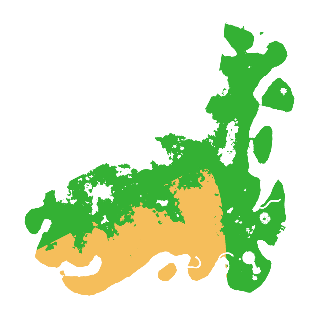 Biome Rust Map: Procedural Map, Size: 4300, Seed: 86031864