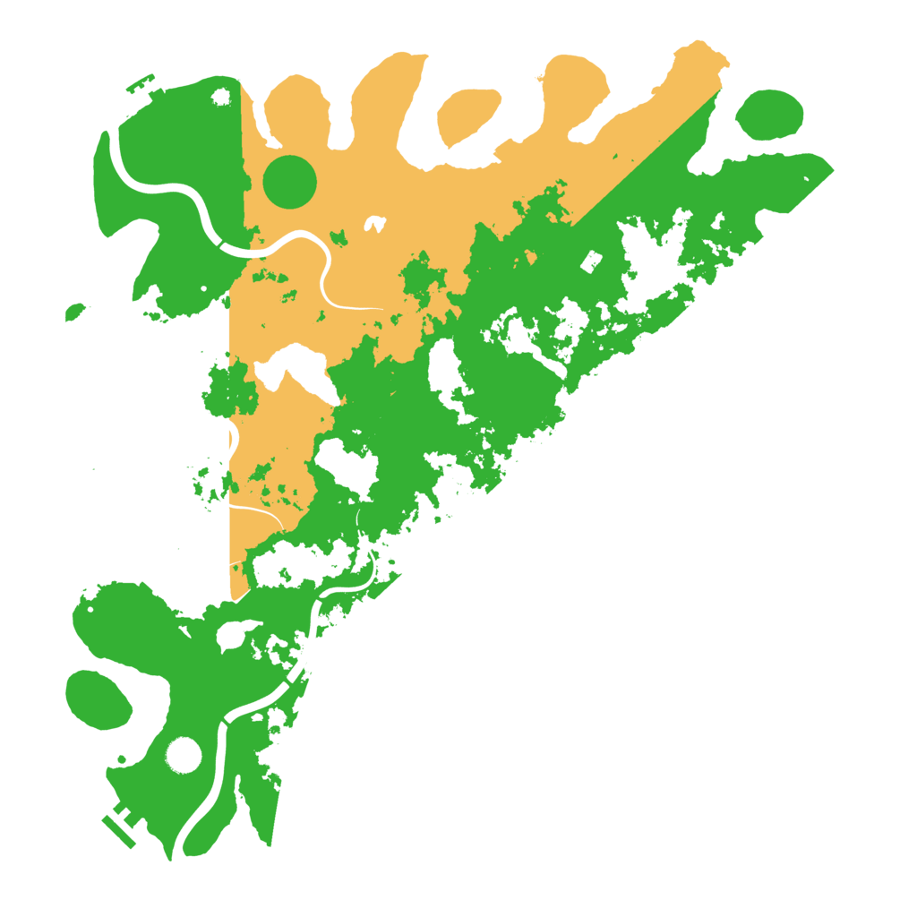 Biome Rust Map: Procedural Map, Size: 4500, Seed: 1045142071