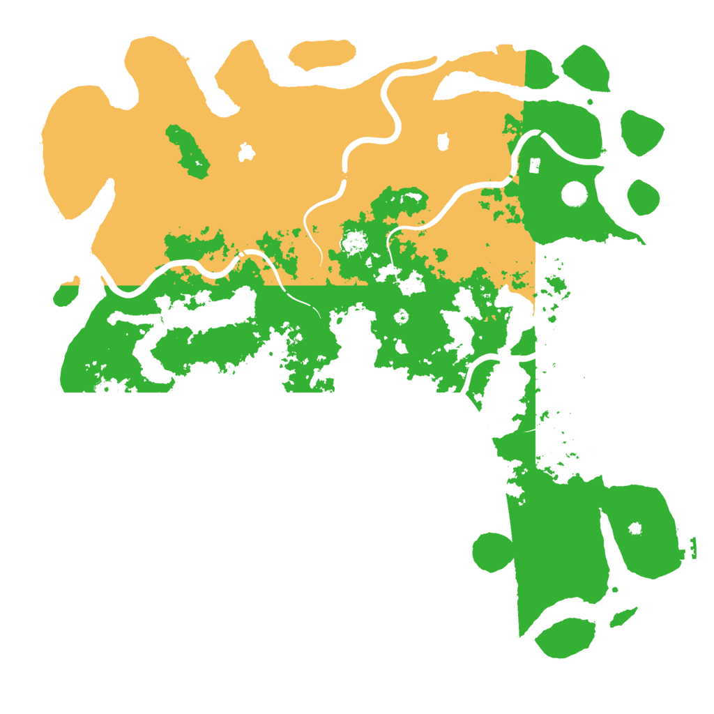 Biome Rust Map: Procedural Map, Size: 5000, Seed: 163088534