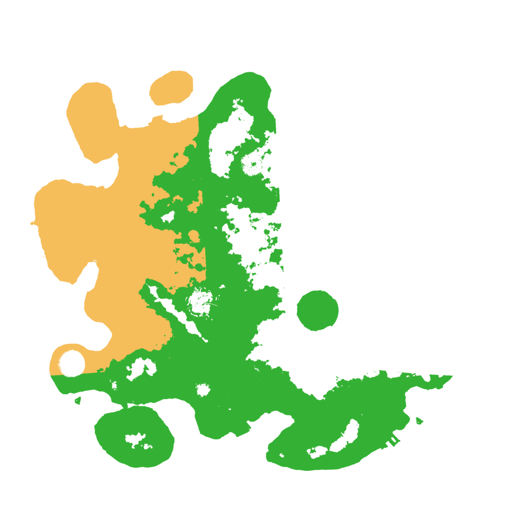 Biome Rust Map: Procedural Map, Size: 3500, Seed: 557863402