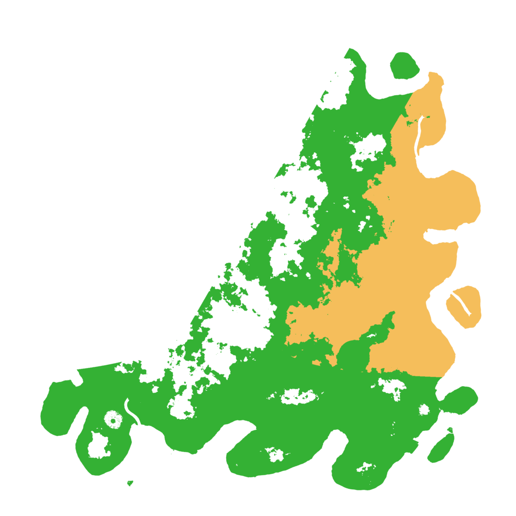Biome Rust Map: Procedural Map, Size: 4380, Seed: 8