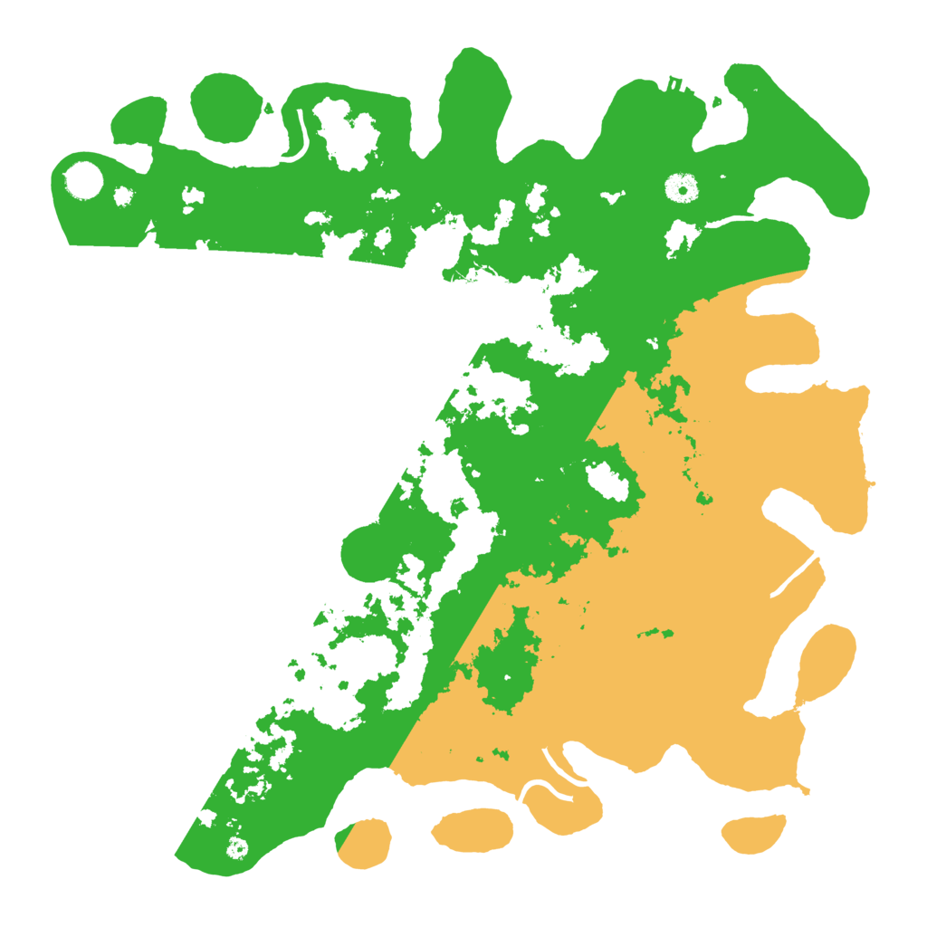 Biome Rust Map: Procedural Map, Size: 4350, Seed: 1164556827