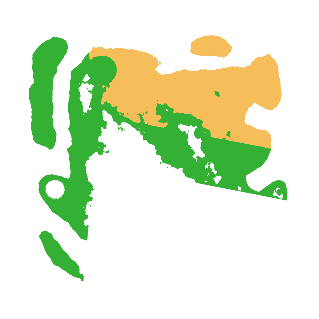 Biome Rust Map: Barren, Size: 3000, Seed: 120562054