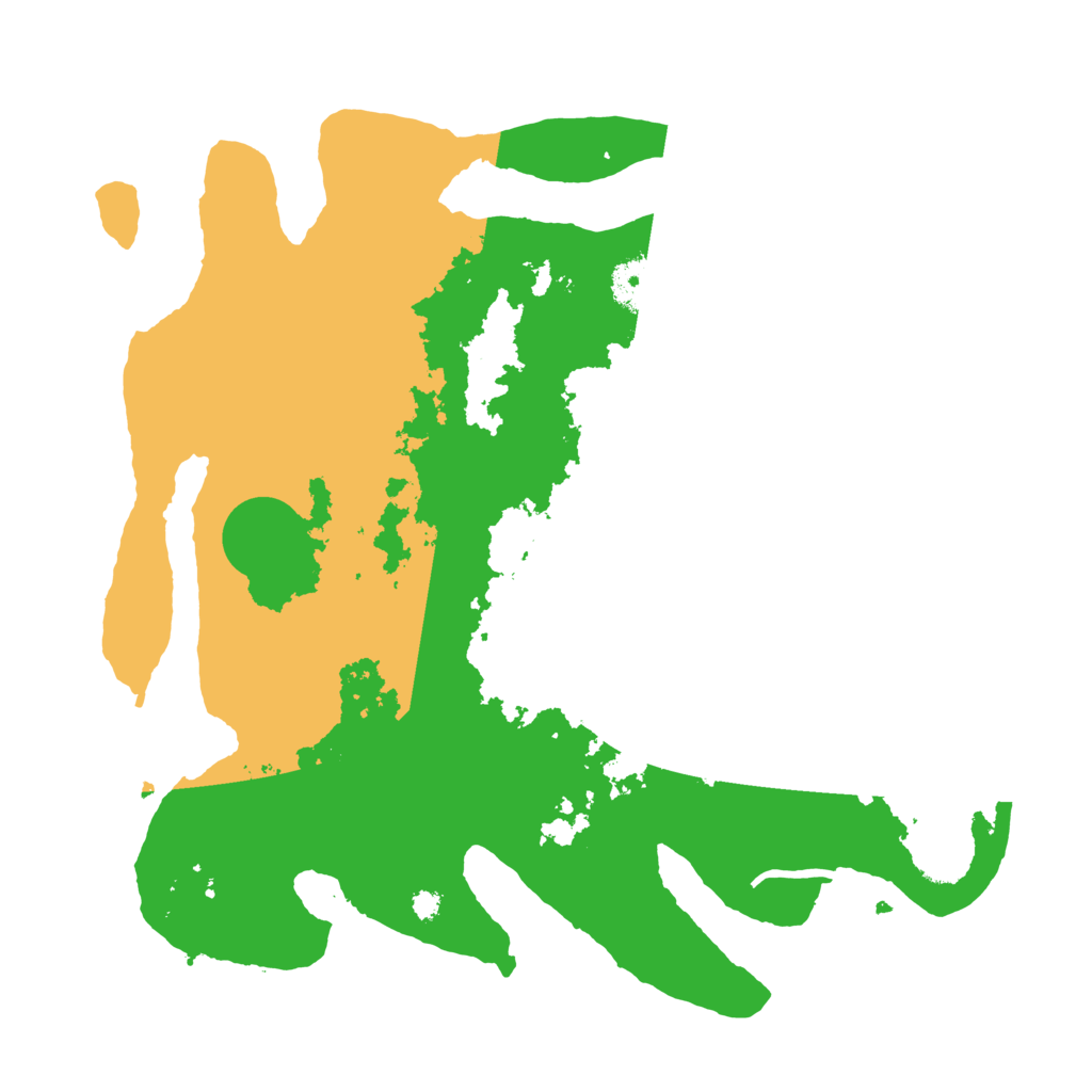 Biome Rust Map: Procedural Map, Size: 3500, Seed: 59118836