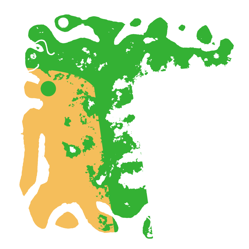 Biome Rust Map: Procedural Map, Size: 4300, Seed: 11904119