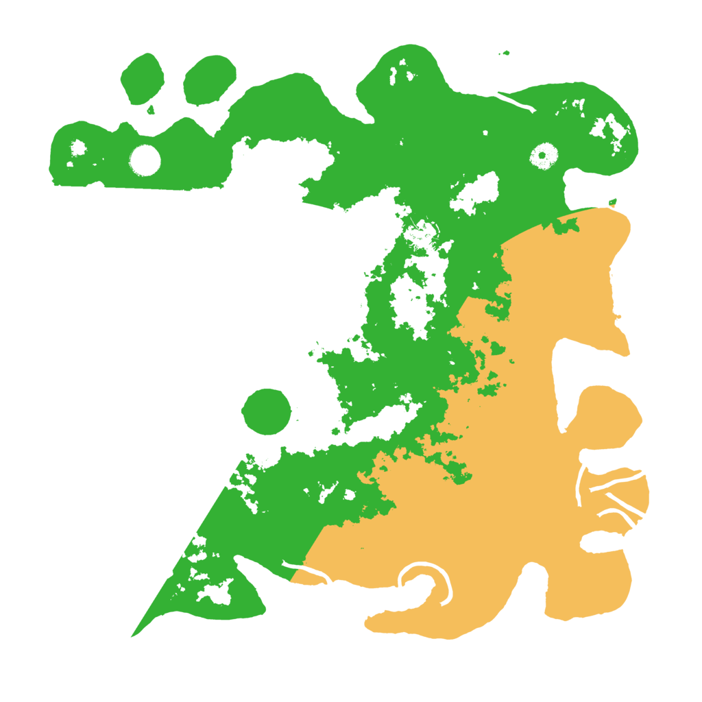 Biome Rust Map: Procedural Map, Size: 4000, Seed: 6500