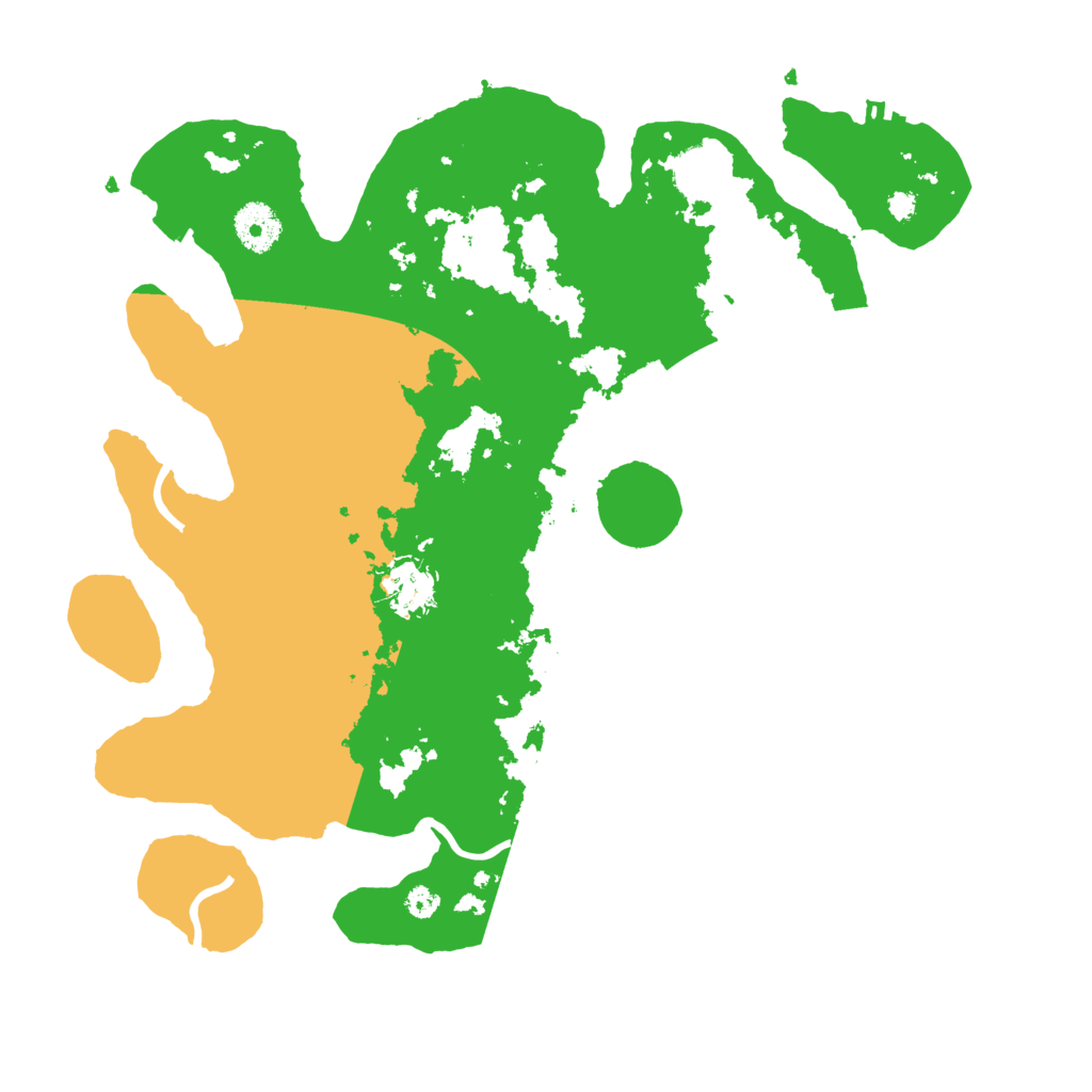 Biome Rust Map: Procedural Map, Size: 3500, Seed: 1917087487