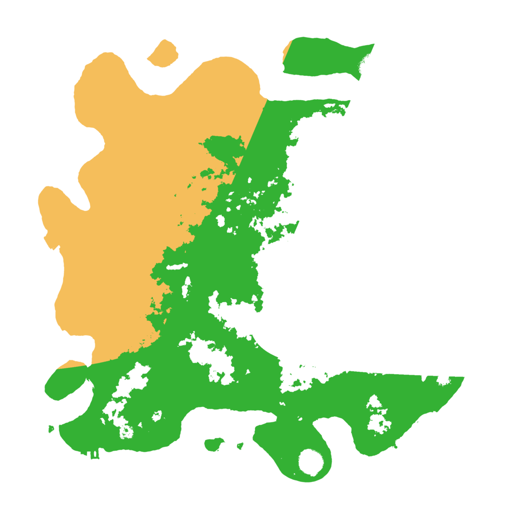 Biome Rust Map: Procedural Map, Size: 3700, Seed: 29466026