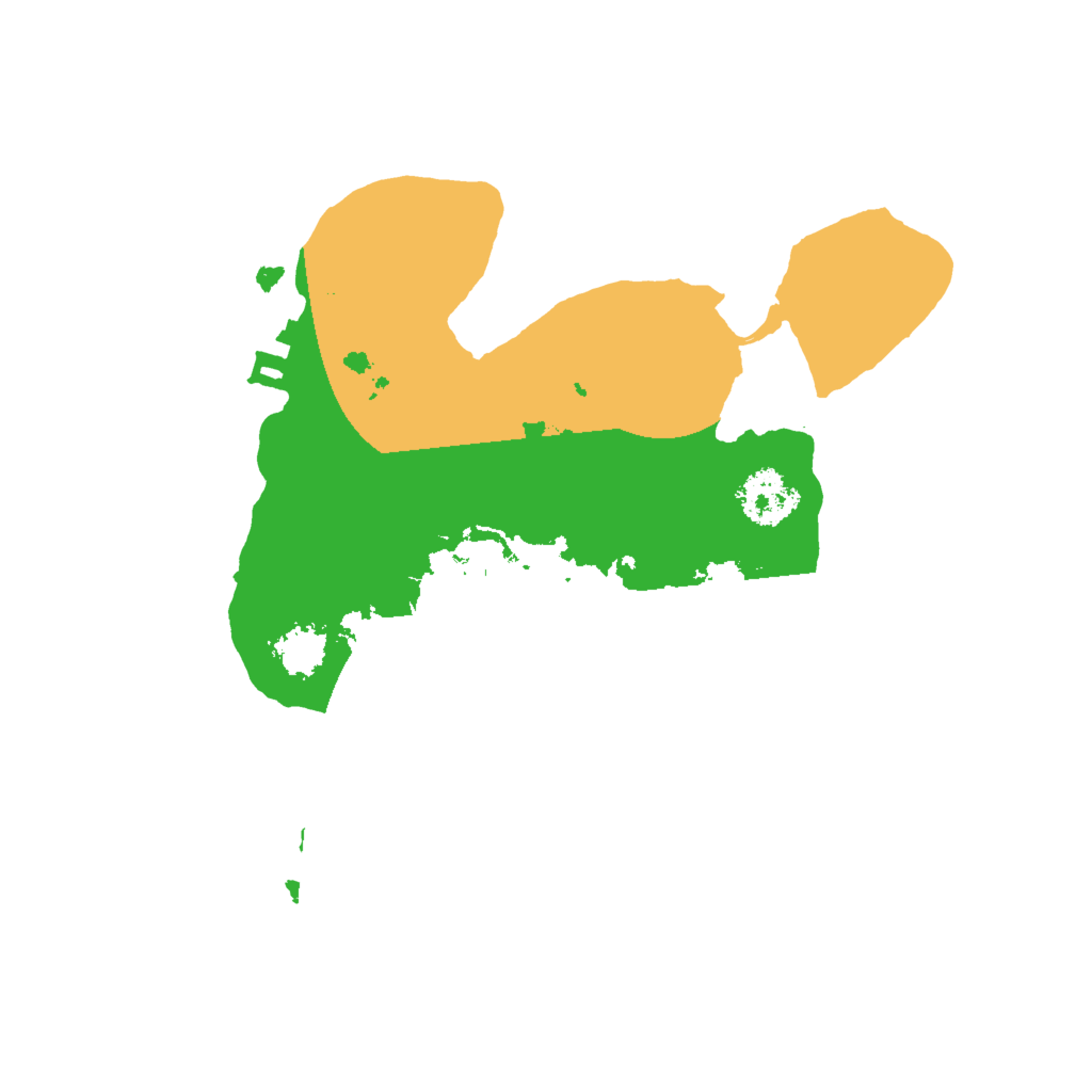 Biome Rust Map: Procedural Map, Size: 2000, Seed: 26433