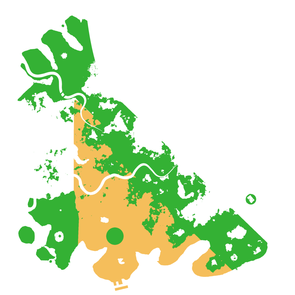 Biome Rust Map: Procedural Map, Size: 4500, Seed: 860403013