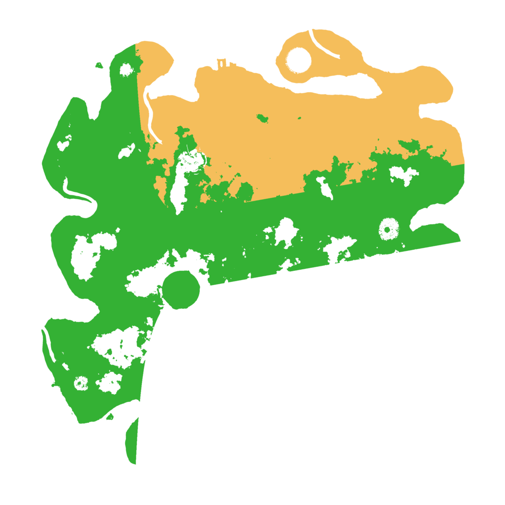 Biome Rust Map: Procedural Map, Size: 3550, Seed: 46491087