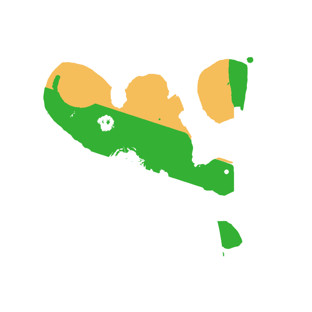 Biome Rust Map: Procedural Map, Size: 2000, Seed: 175647736