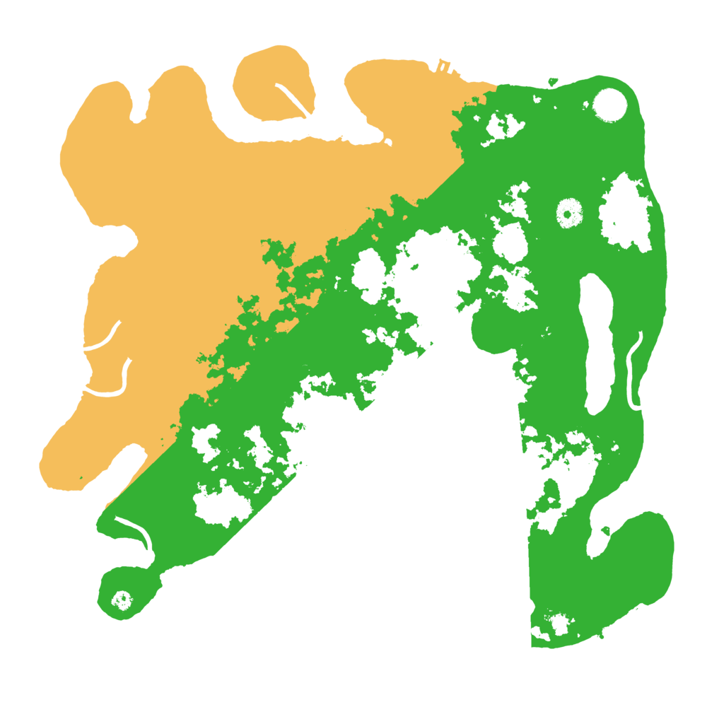 Biome Rust Map: Procedural Map, Size: 3850, Seed: 27816432