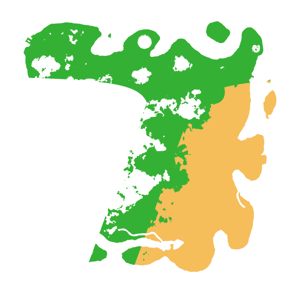 Biome Rust Map: Procedural Map, Size: 3750, Seed: 43910782