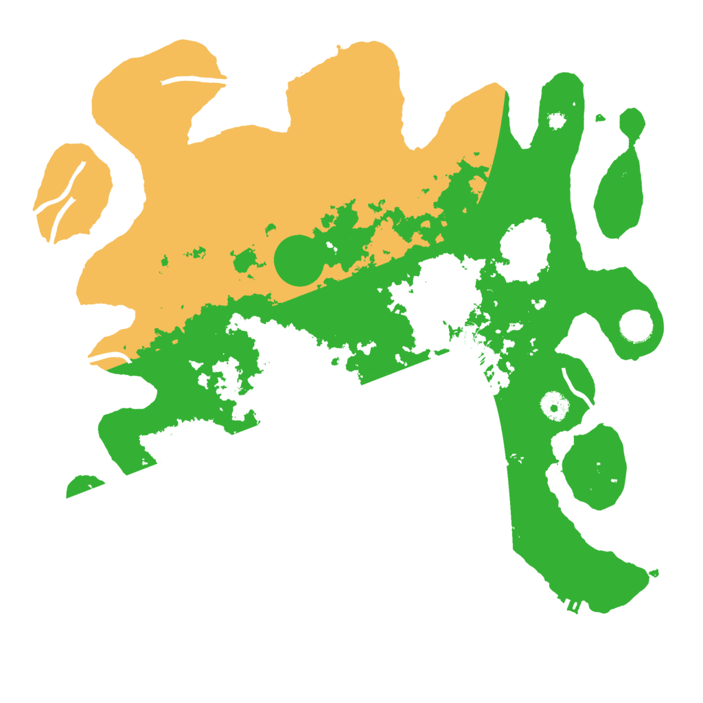 Biome Rust Map: Procedural Map, Size: 3750, Seed: 78854274
