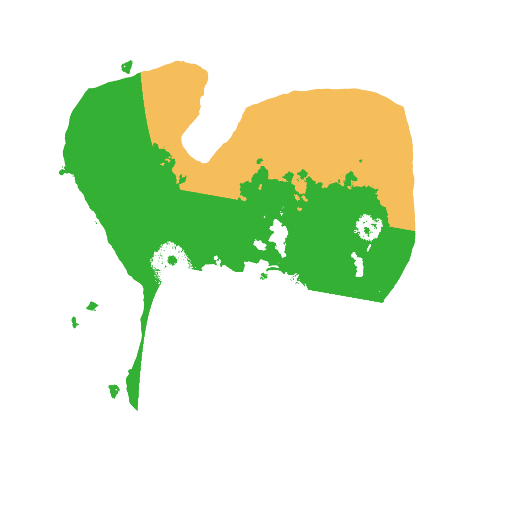 Biome Rust Map: Procedural Map, Size: 2000, Seed: 6431914