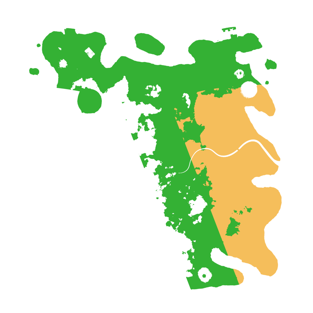 Biome Rust Map: Procedural Map, Size: 3400, Seed: 59654255