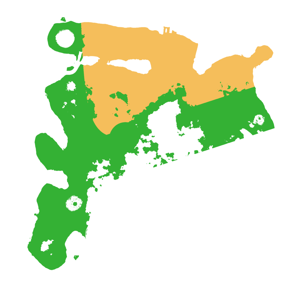 Biome Rust Map: Procedural Map, Size: 3000, Seed: 95959595